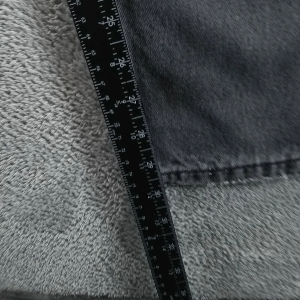 VTG Levis 550 Jeans Mens 38x32 Gray Straight Orange Tab‎ 90s Made in USA Denim